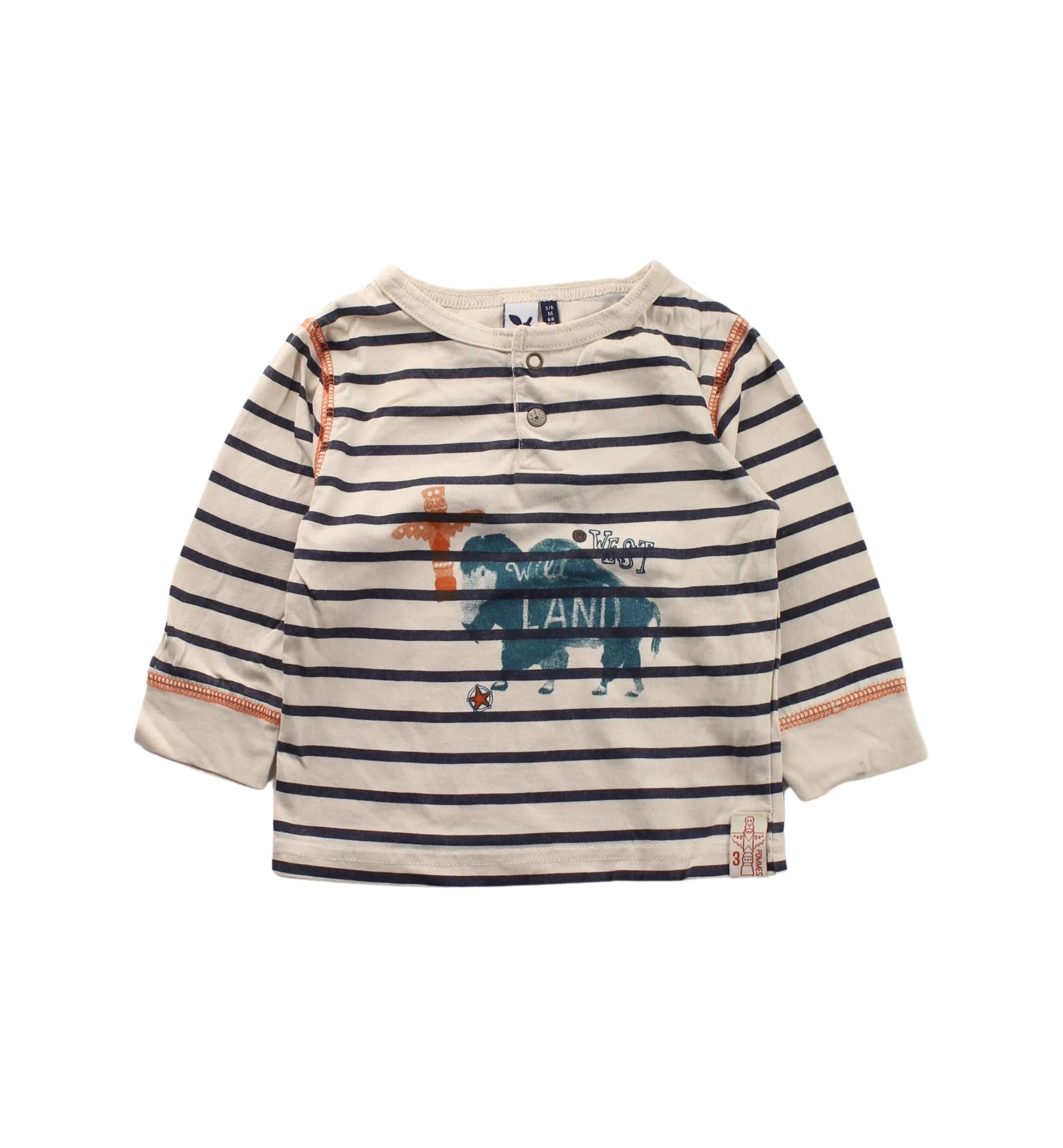 3Pommes Buttoned Sweatshirt 3-6M