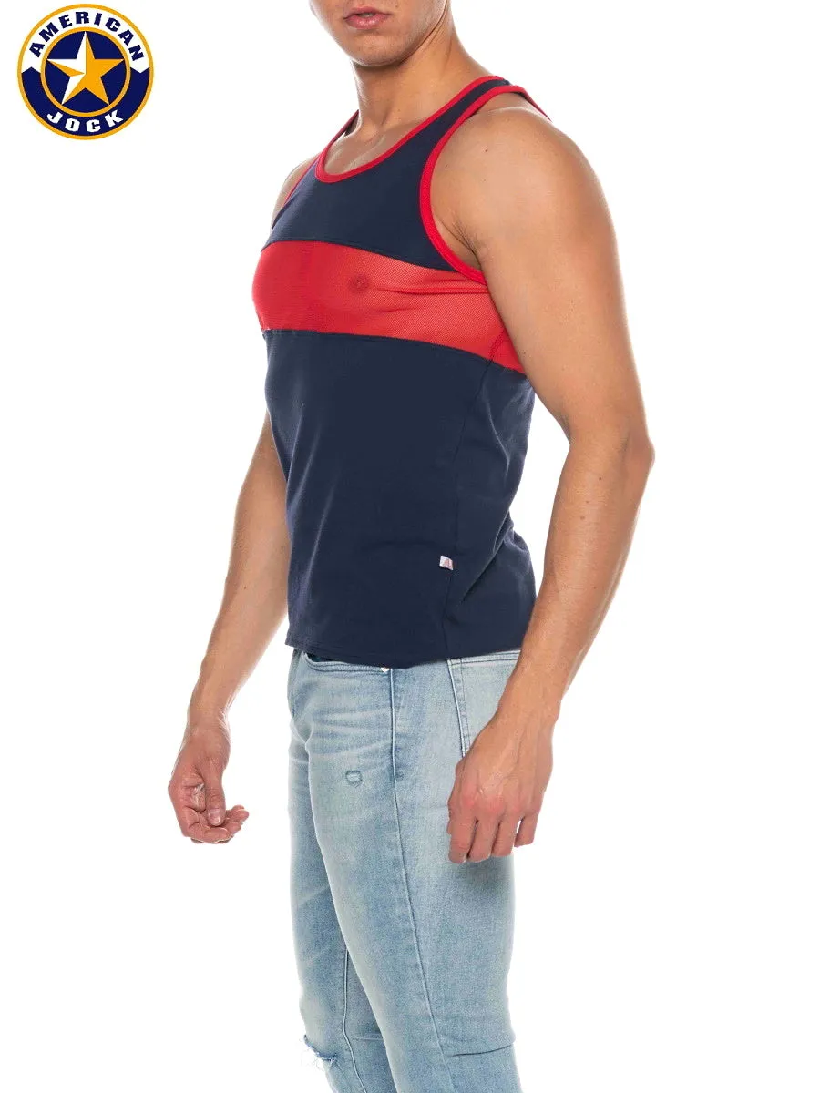 A J Phys Ed Track Tank Top