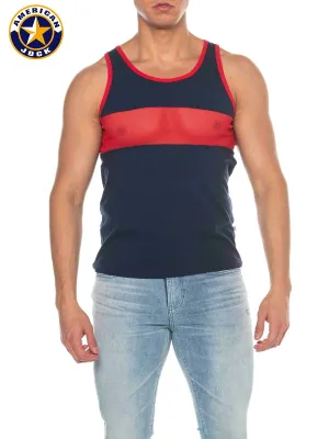 A J Phys Ed Track Tank Top