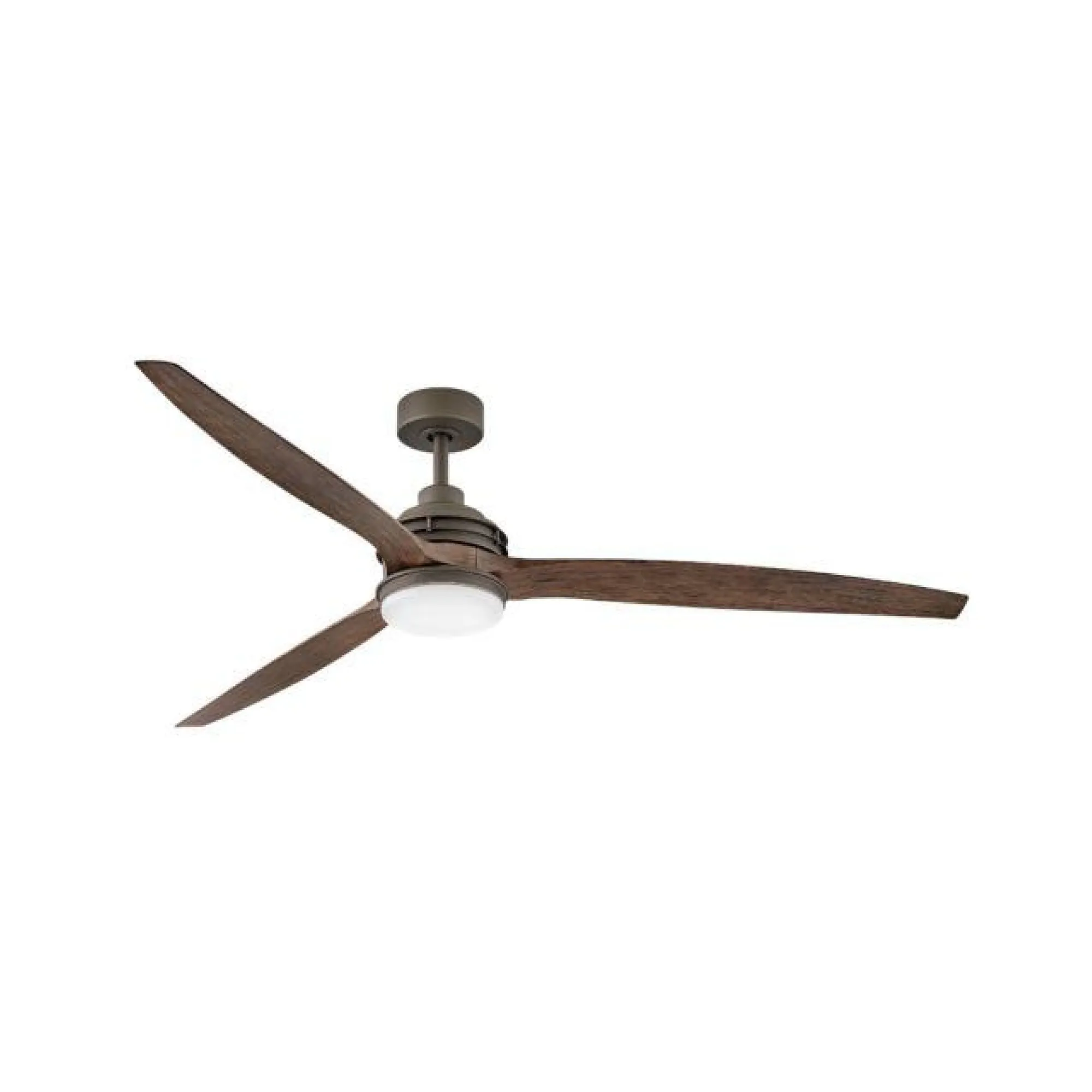 Artiste 72" LED Fan - Bronze/Walnut