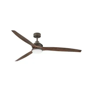 Artiste 72" LED Fan - Bronze/Walnut