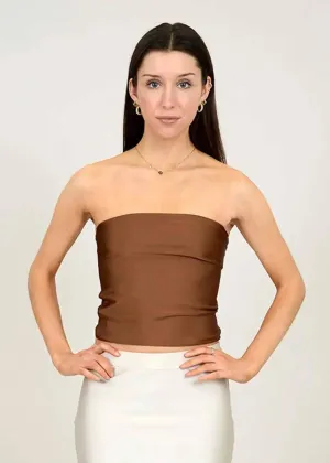 Balla Bustier Top - Copper