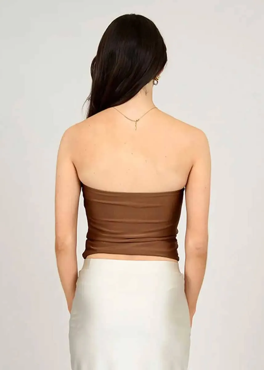 Balla Bustier Top - Copper