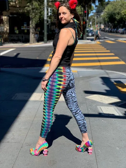 Barefoot Lazer Tiedye Leggings #3