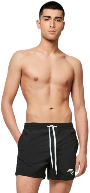 BBD 0050 ― Herren Swim Shorts Badehose - Schwarz