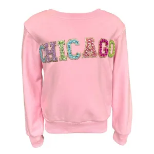 Chicago Gem Sweatshirt - Pink