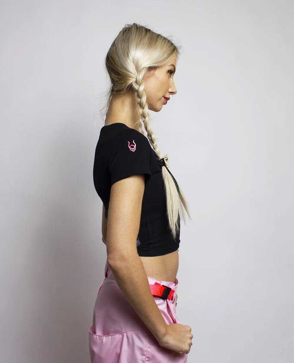 CYBERDOG LOGO CROP TEE