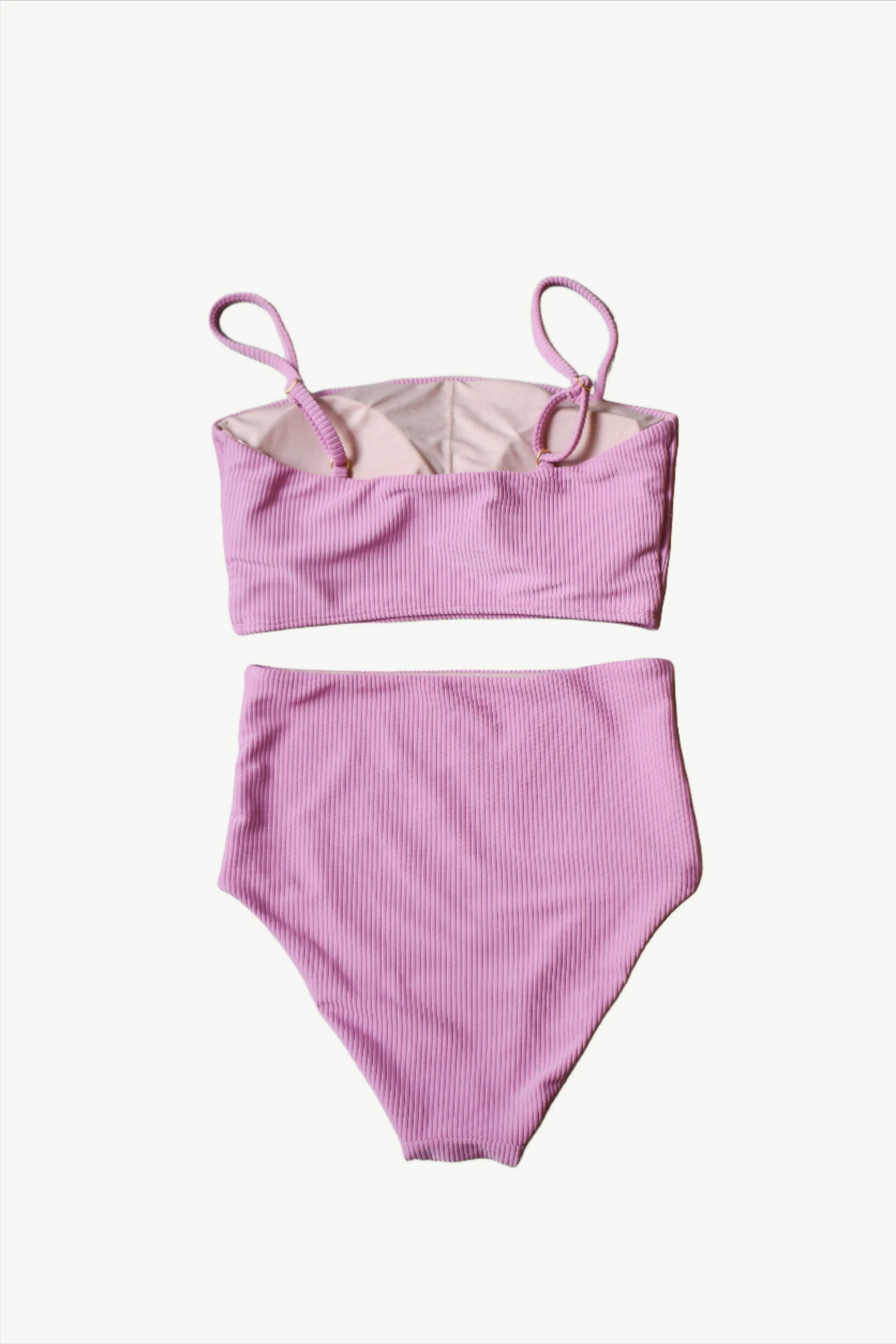 Eco Ribbed Bikini Set