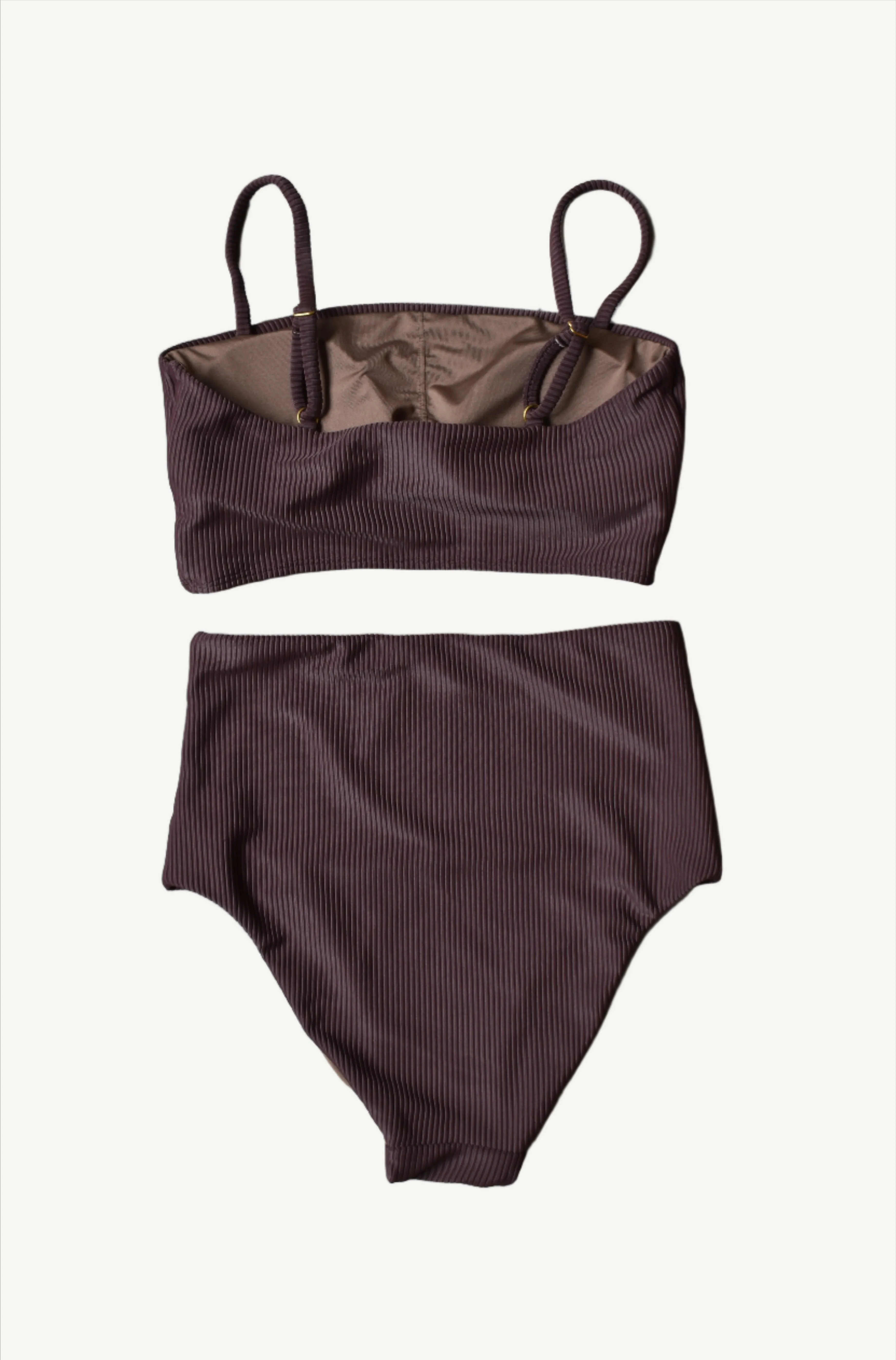 Eco Ribbed Bikini Set