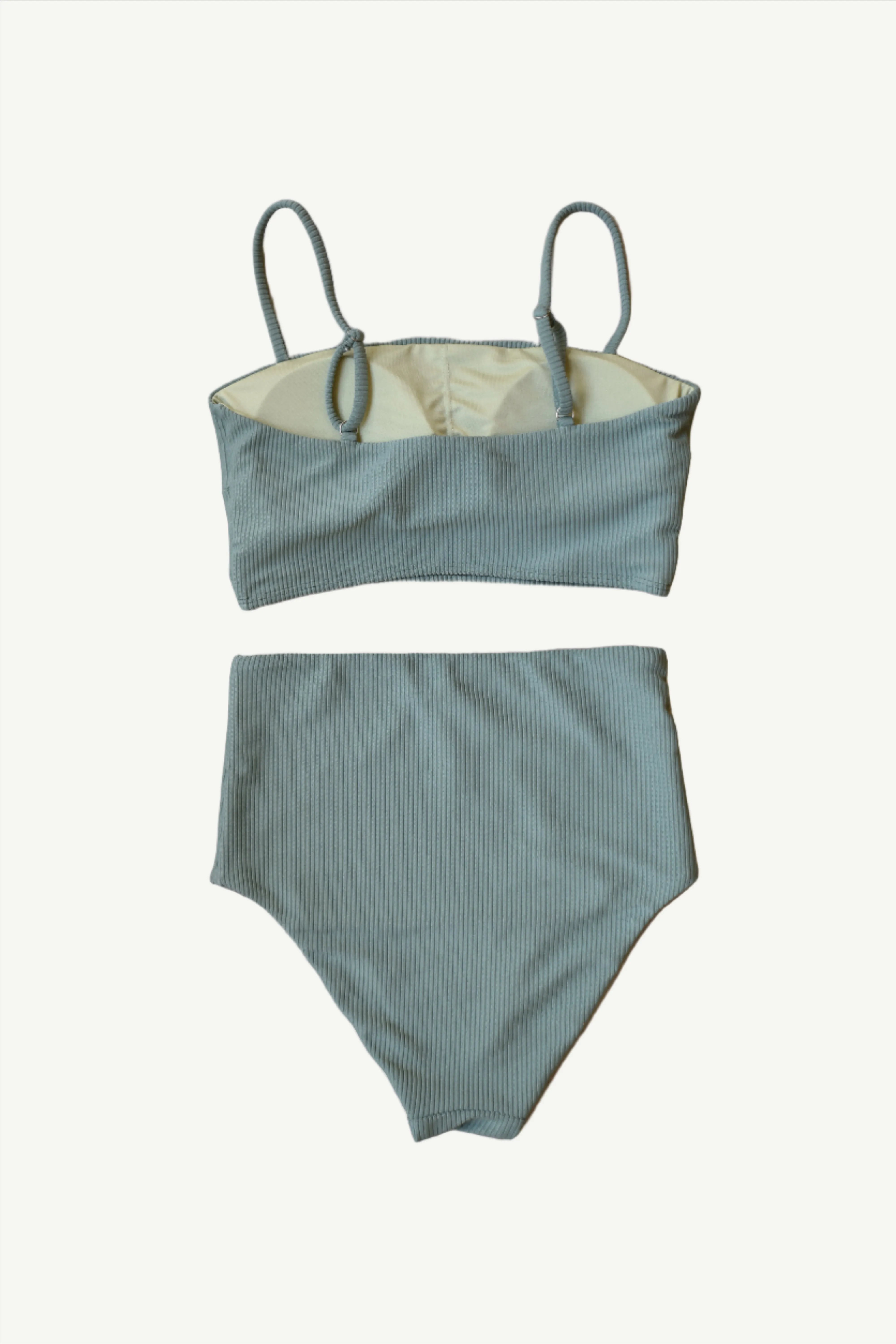 Eco Ribbed Bikini Set