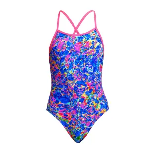 Funkita Girls Tie Me Tight One Piece FKS001G- Oiled Up