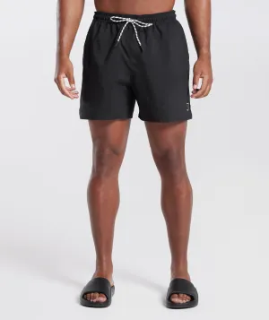 Gymshark 5" Swim Shorts - Black