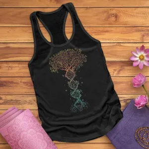 Helix Tree Of Life Racerback Tank Top