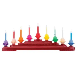 Holiday Splendor 9 Count Bubble Light Candolier