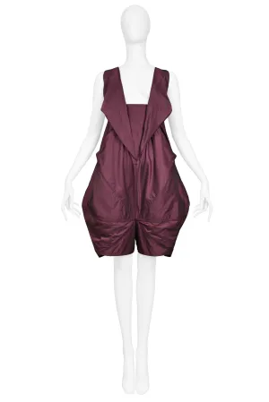 ISSEY MIYAKE PURPLE AVANT GARDE BALLOON ROMPER