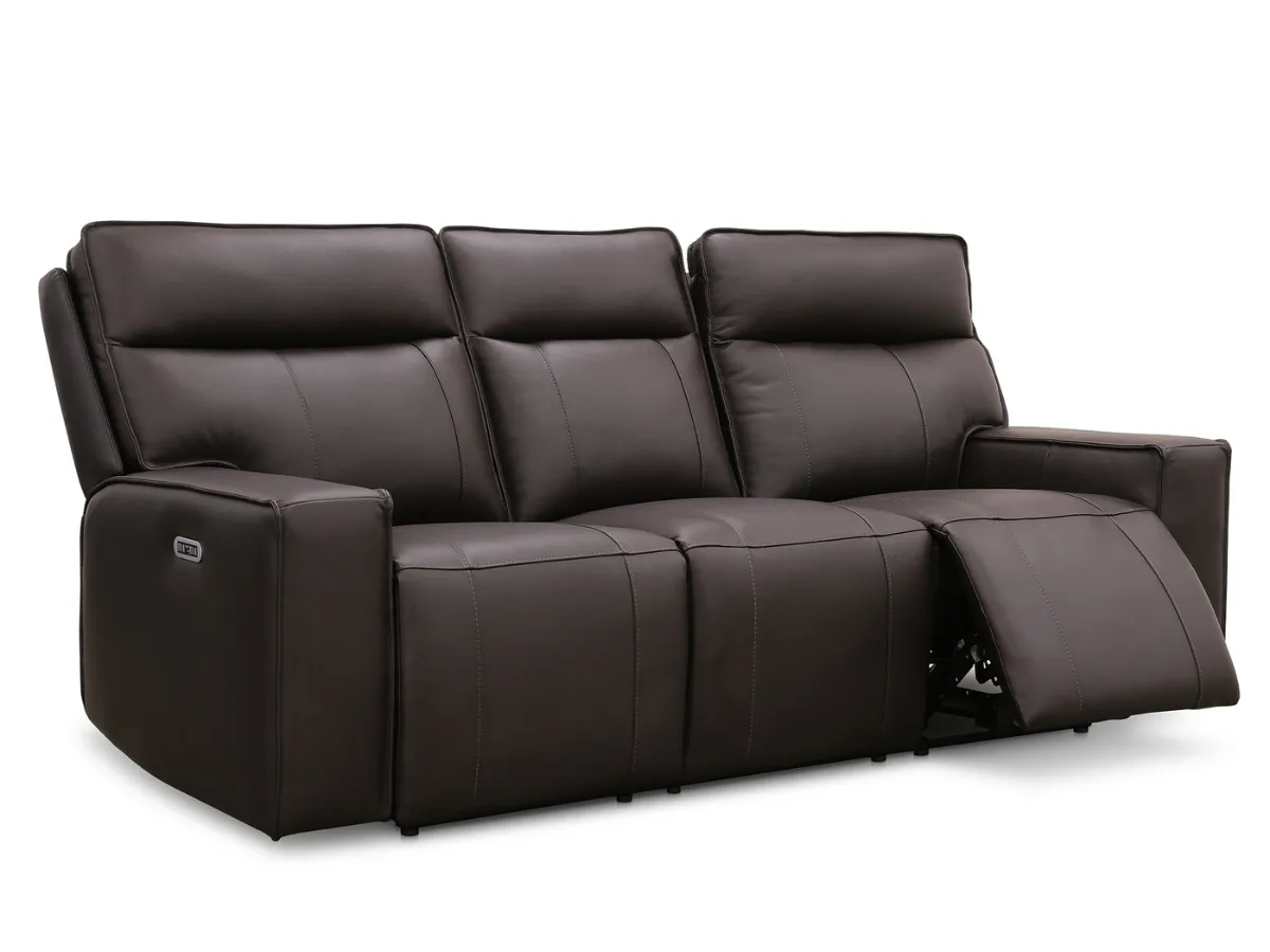 Layton 2-pc Leather Power Reclining Set