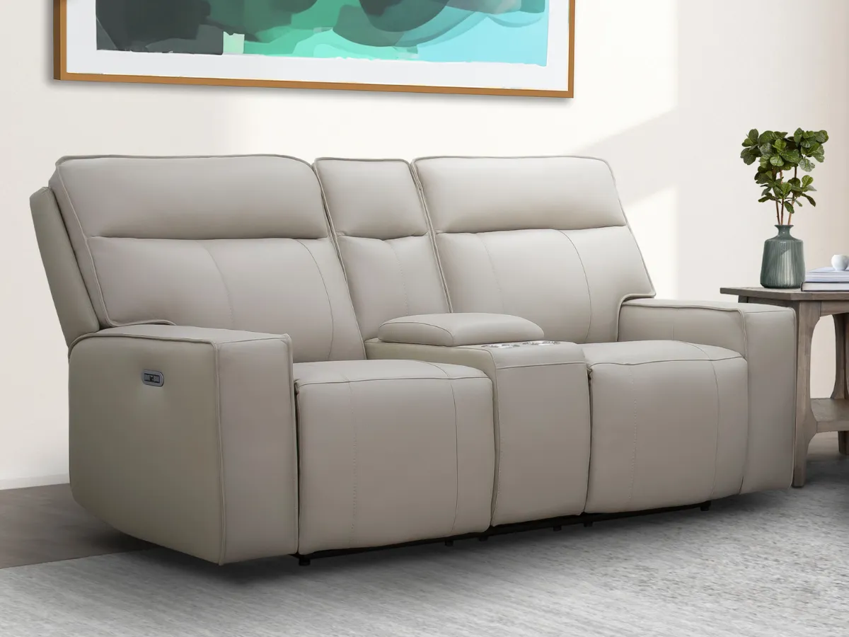 Layton 2-pc Leather Power Reclining Set