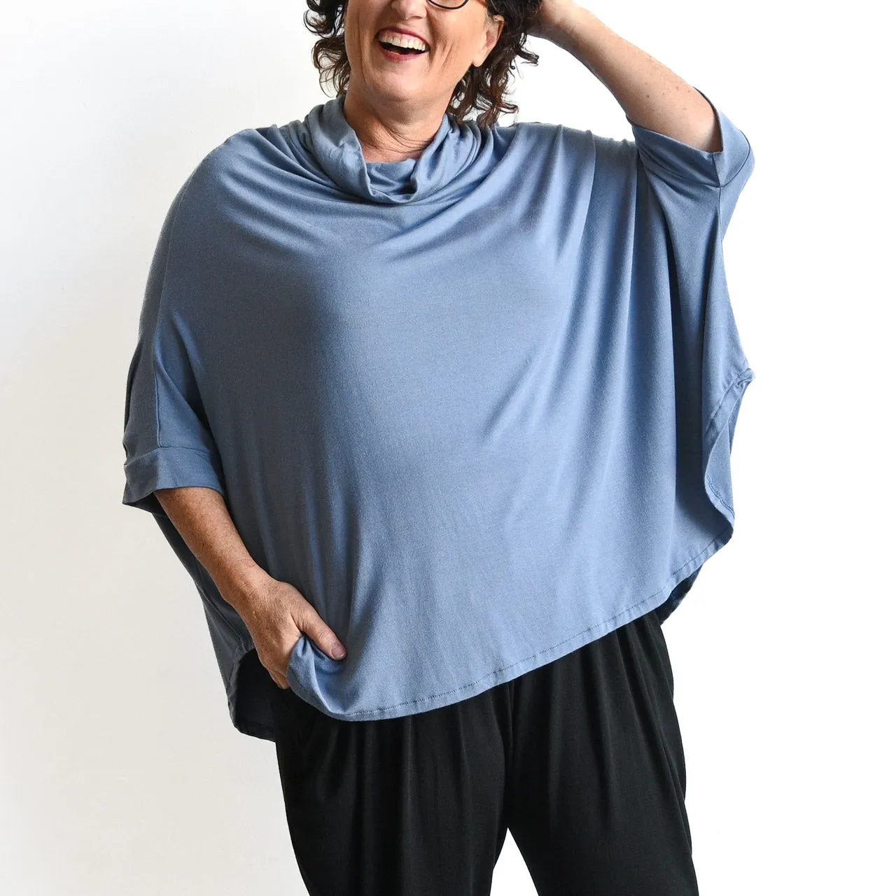 Lazy Days Cape Top by KOBOMO Bamboo