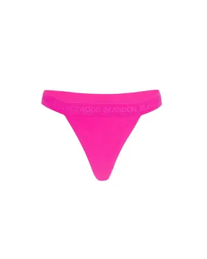 Logo Swim Thong