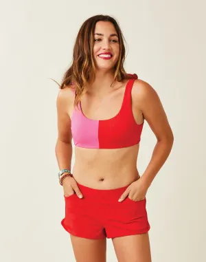 Lorenzo Short: Hot Red - FINAL SALE