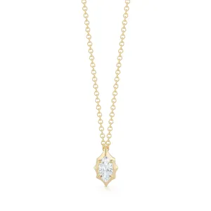 Maverick Diamond Solitaire Pendant