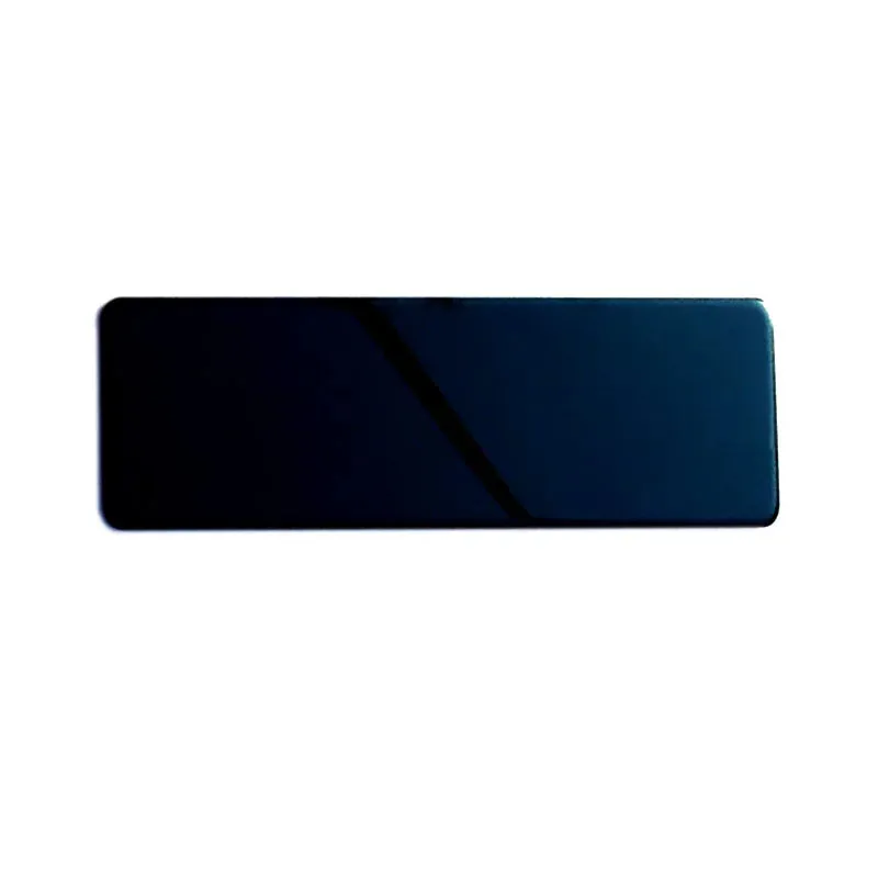 Mirror Brushed Blank Badge