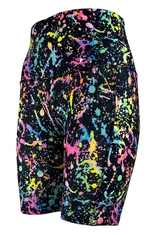 Neon Fusion Shorts   Pockets