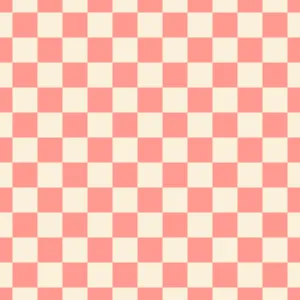 Pink Checkers - Dandelion Wishes Collection