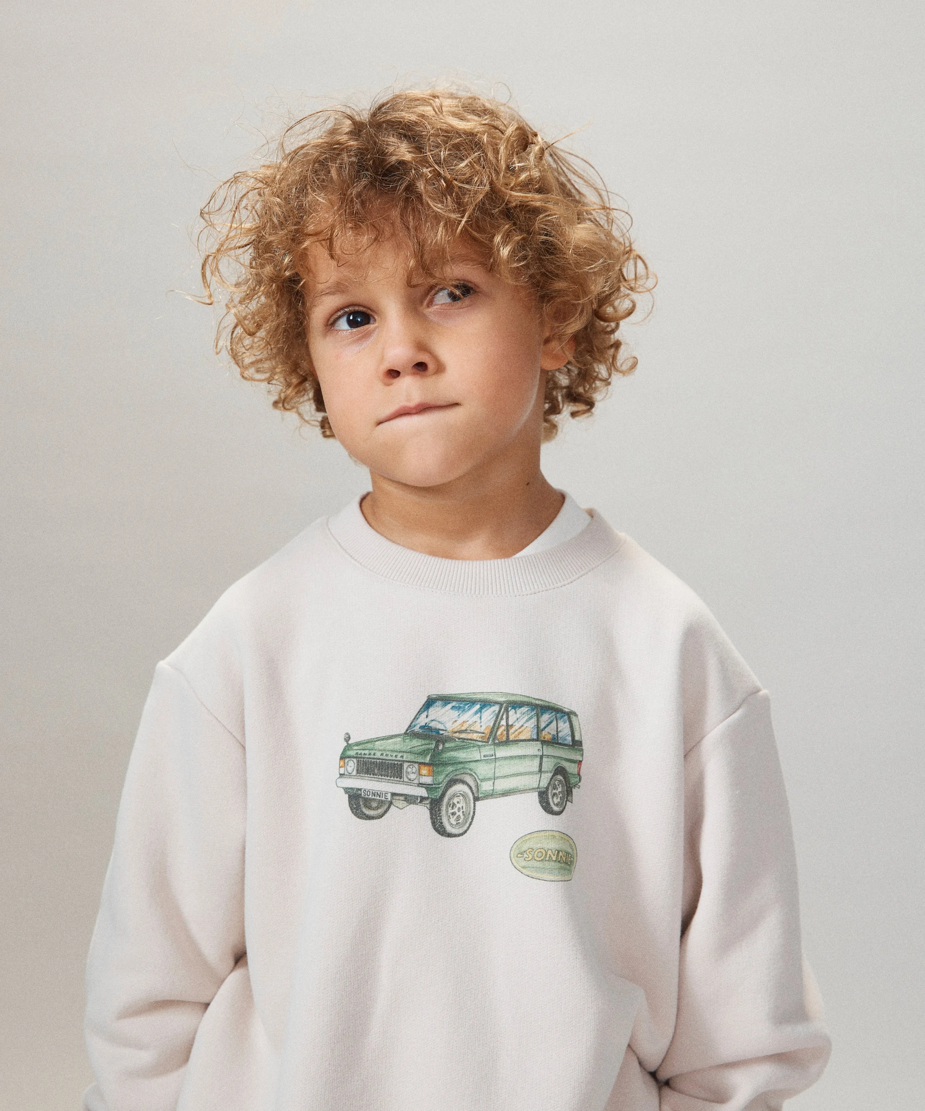 Rangie Crewneck - Bone