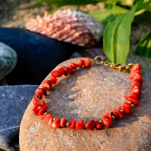 Red Corals Bracelet