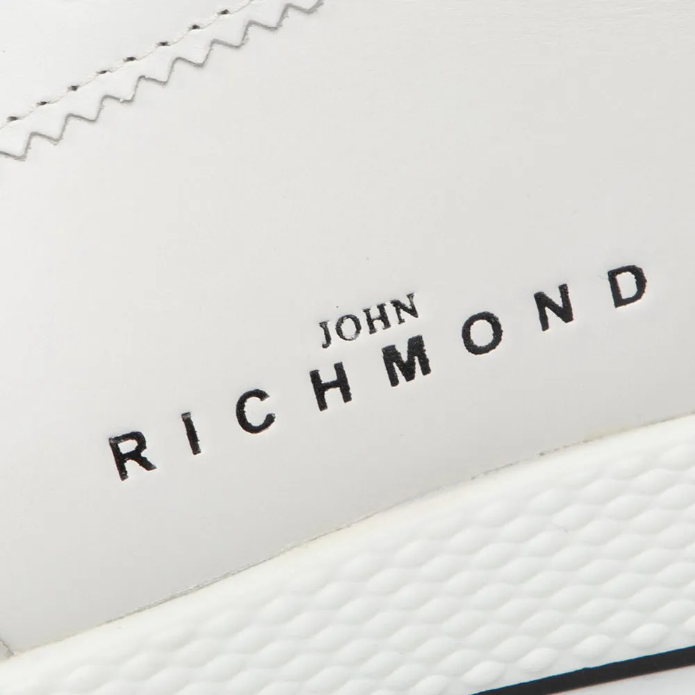 Scarpe Uomo JOHN RICHMOND Sneakers Running in Pelle Bianca