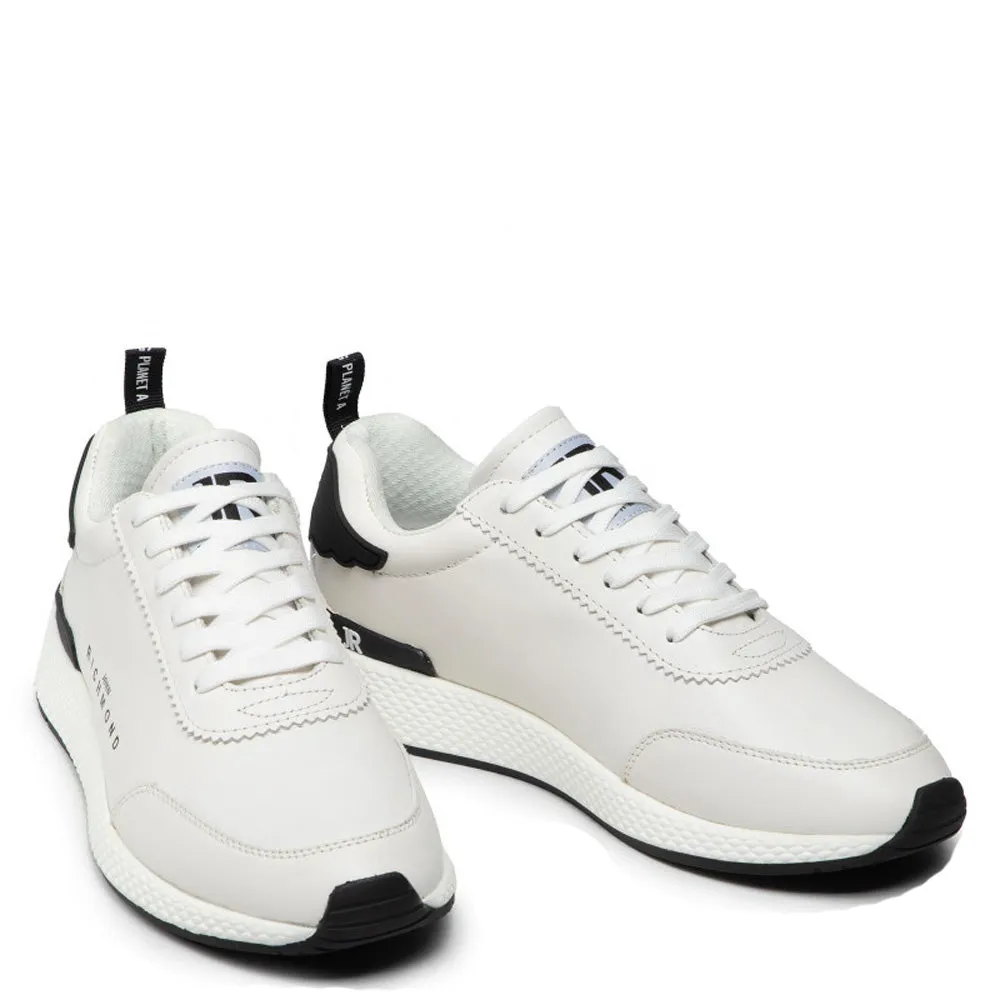 Scarpe Uomo JOHN RICHMOND Sneakers Running in Pelle Bianca