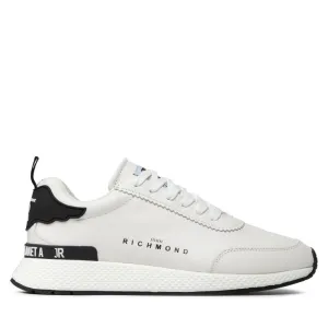 Scarpe Uomo JOHN RICHMOND Sneakers Running in Pelle Bianca