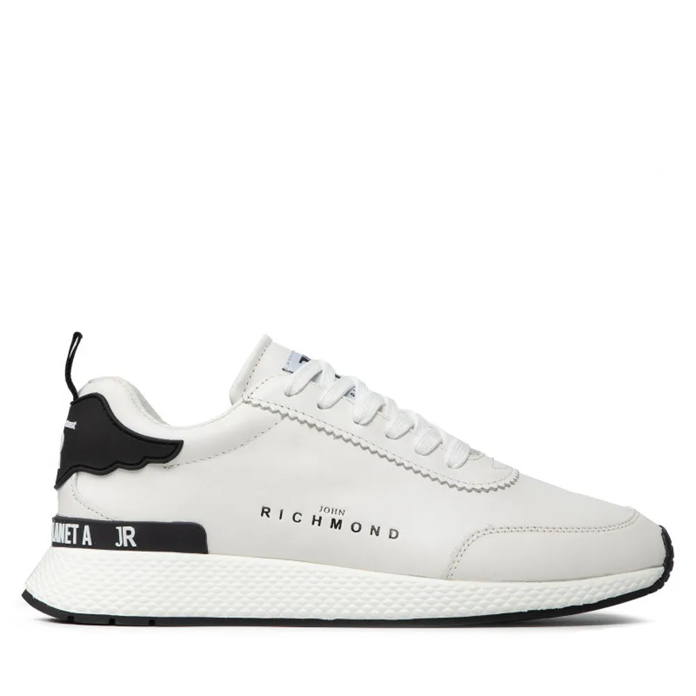 Scarpe Uomo JOHN RICHMOND Sneakers Running in Pelle Bianca