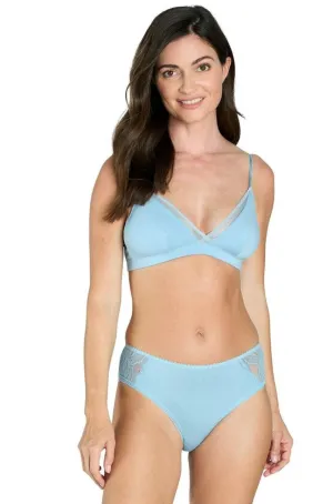 Serena Pima Cotton Triangle Cup Bralette - Sales Rack