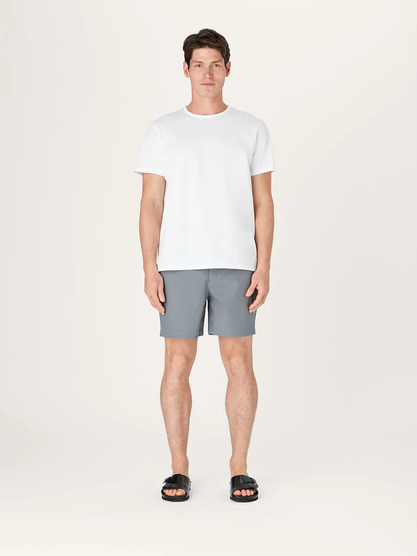 The Anywear Short 2.0 || Steel Blue | Recycled nylon without netting