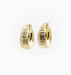 Venetian Hoop Earrings