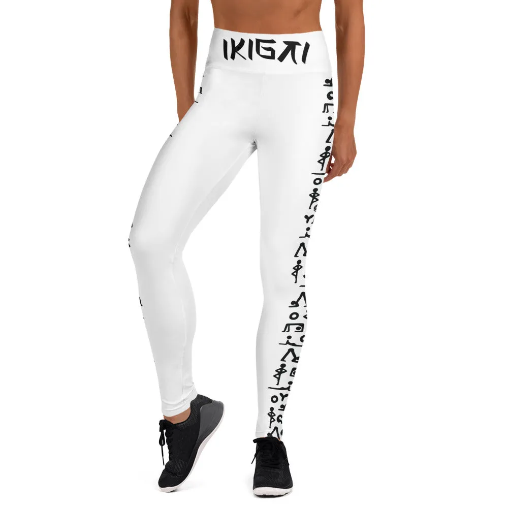 Yoga Leggings for Women with Pockets - Ikigai Design by Los Gusanos | High Waist, Comfortable & Stylish